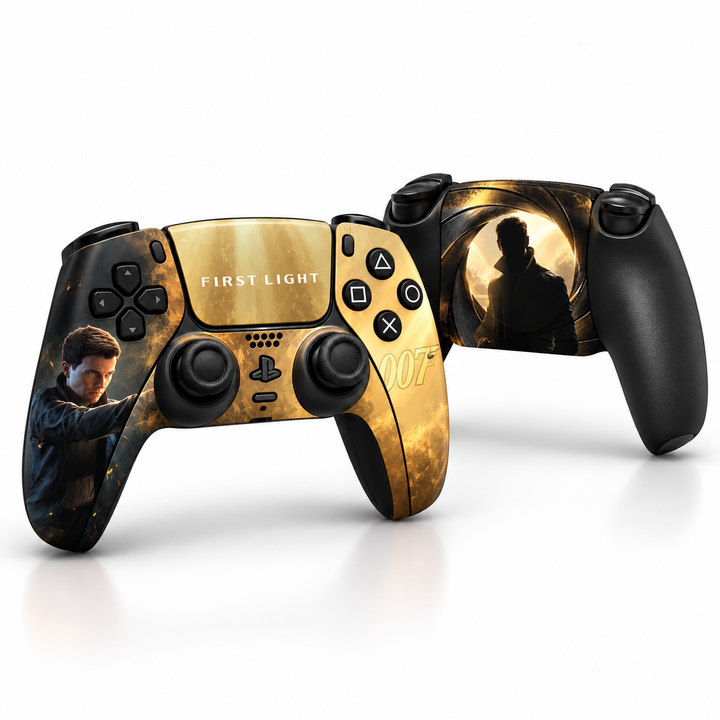 007 First Light PlayStation 5 Controller Skin by SUBUMI