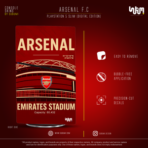 Arsenal PS5 Skin 10