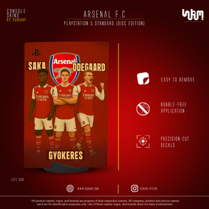 Arsenal PS5 Skin 7