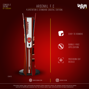 Arsenal PS5 Skin SUBUMI