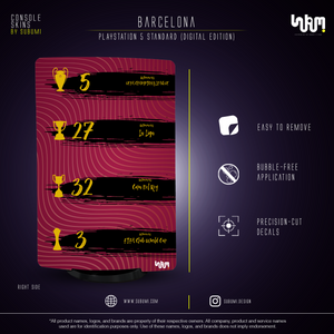 SUBUMI Barcelona PS5 Skin