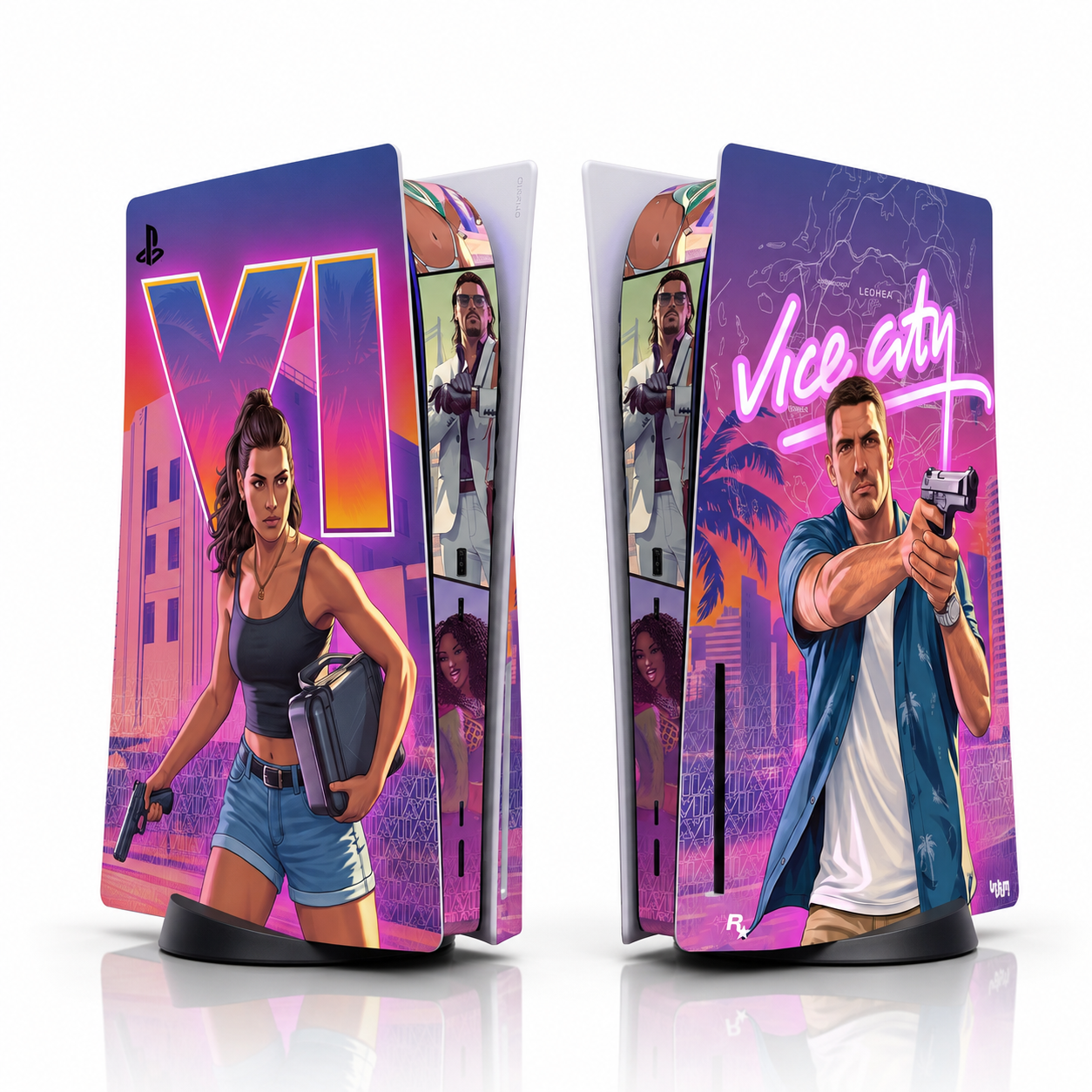 GTA VI PS5 Console Skin | SUBUMI