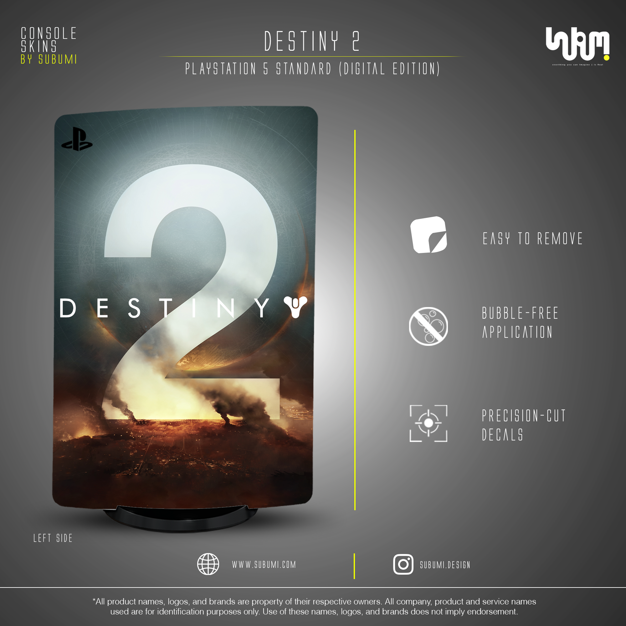 Destiny 2 Console Skin by SUBUMI