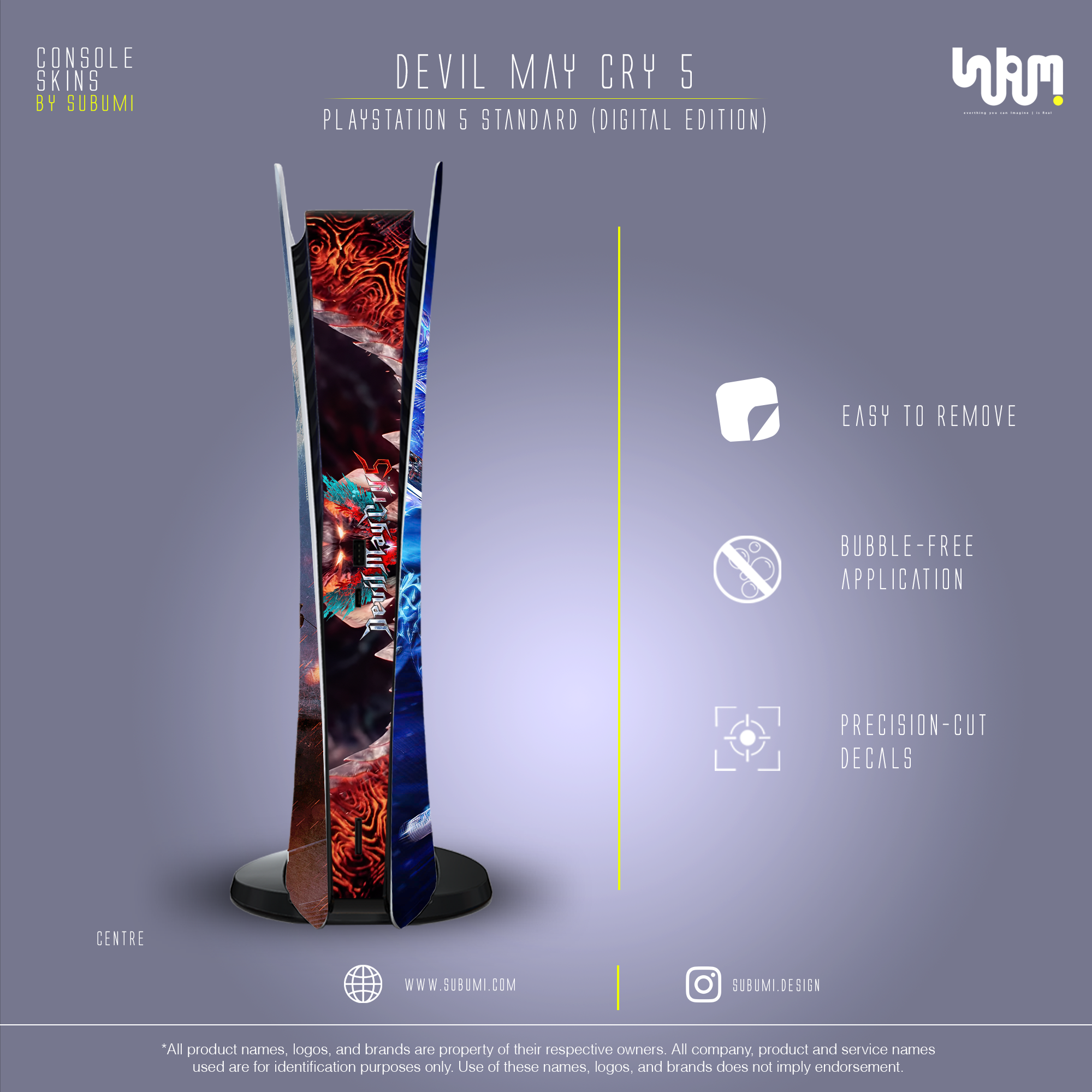 Devil May Cry 5 Skins by SUBUMi