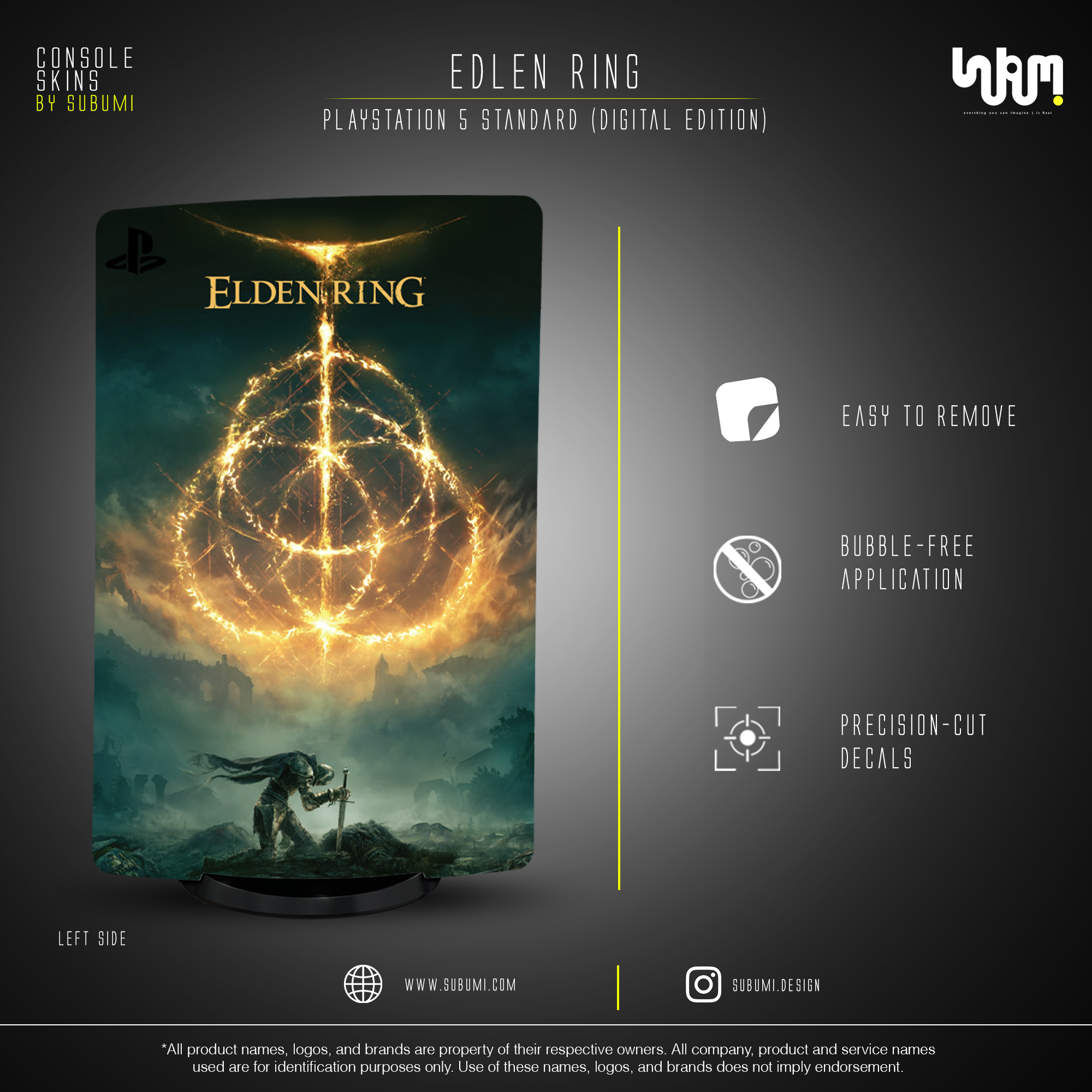 Elden Ring Console Skin by SUBUMI