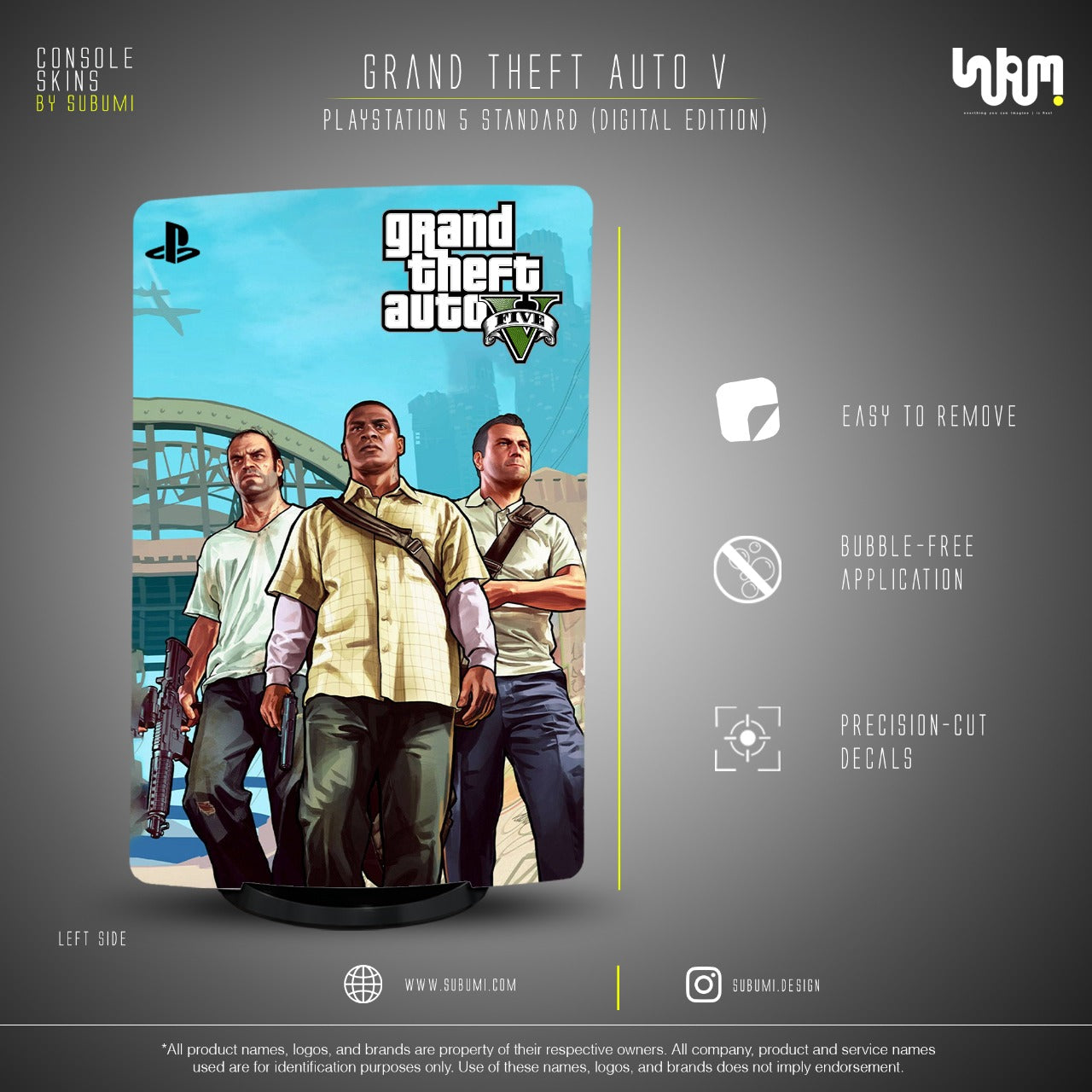 Grand Theft Auto V Skins by SUBUMi