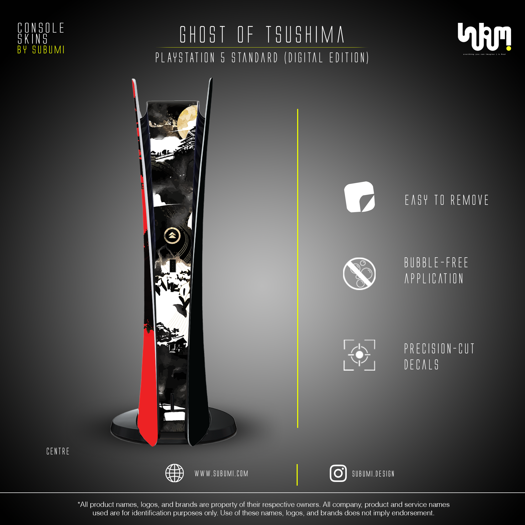 Ghost of Tsushima Skins by SUBUMi