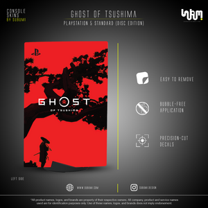 Ghost of Tsushima PS5 Skin disc