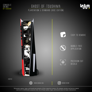 Ghost of Tsushima PS5 Skin disc