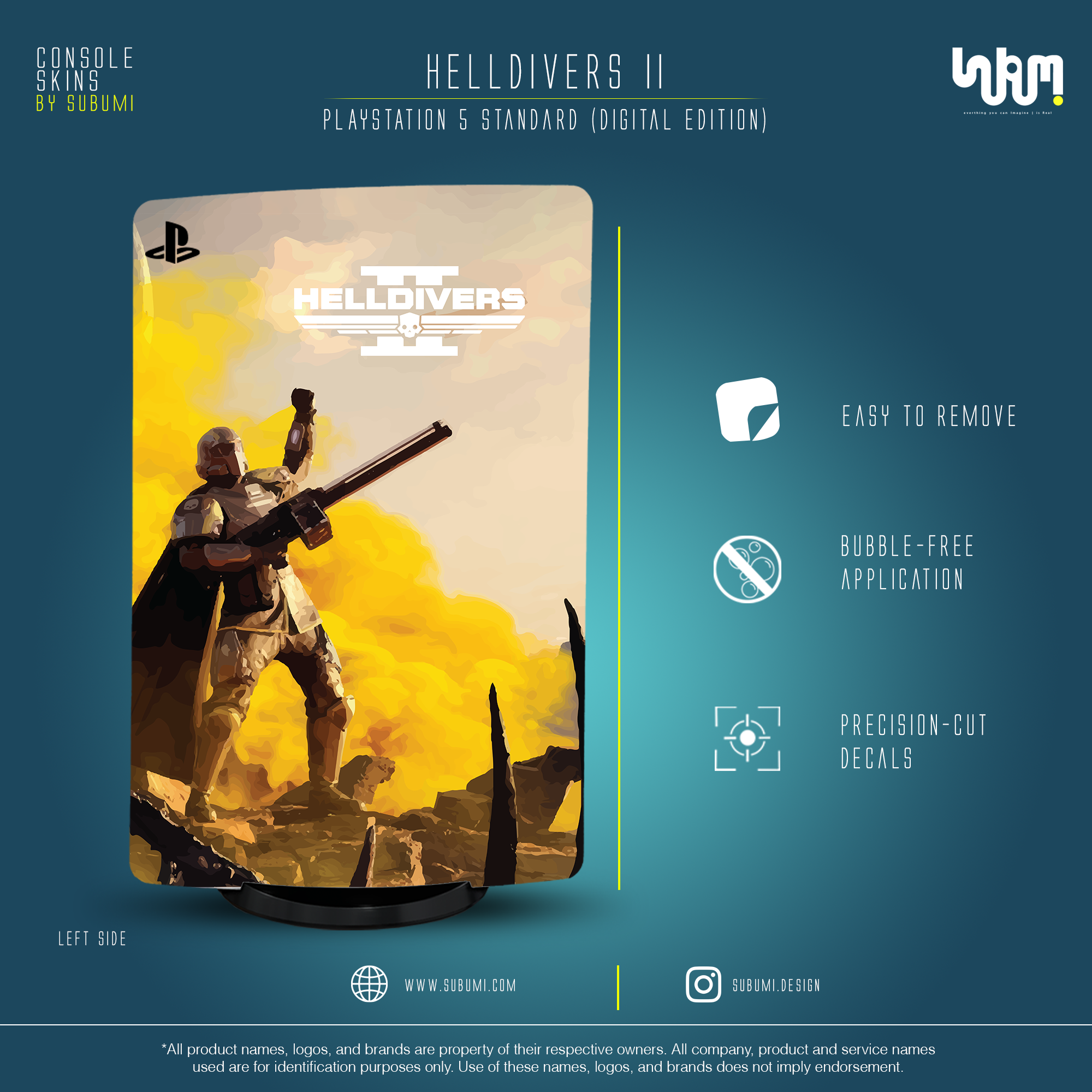 Helldivers 2 Skins by SUBUMi