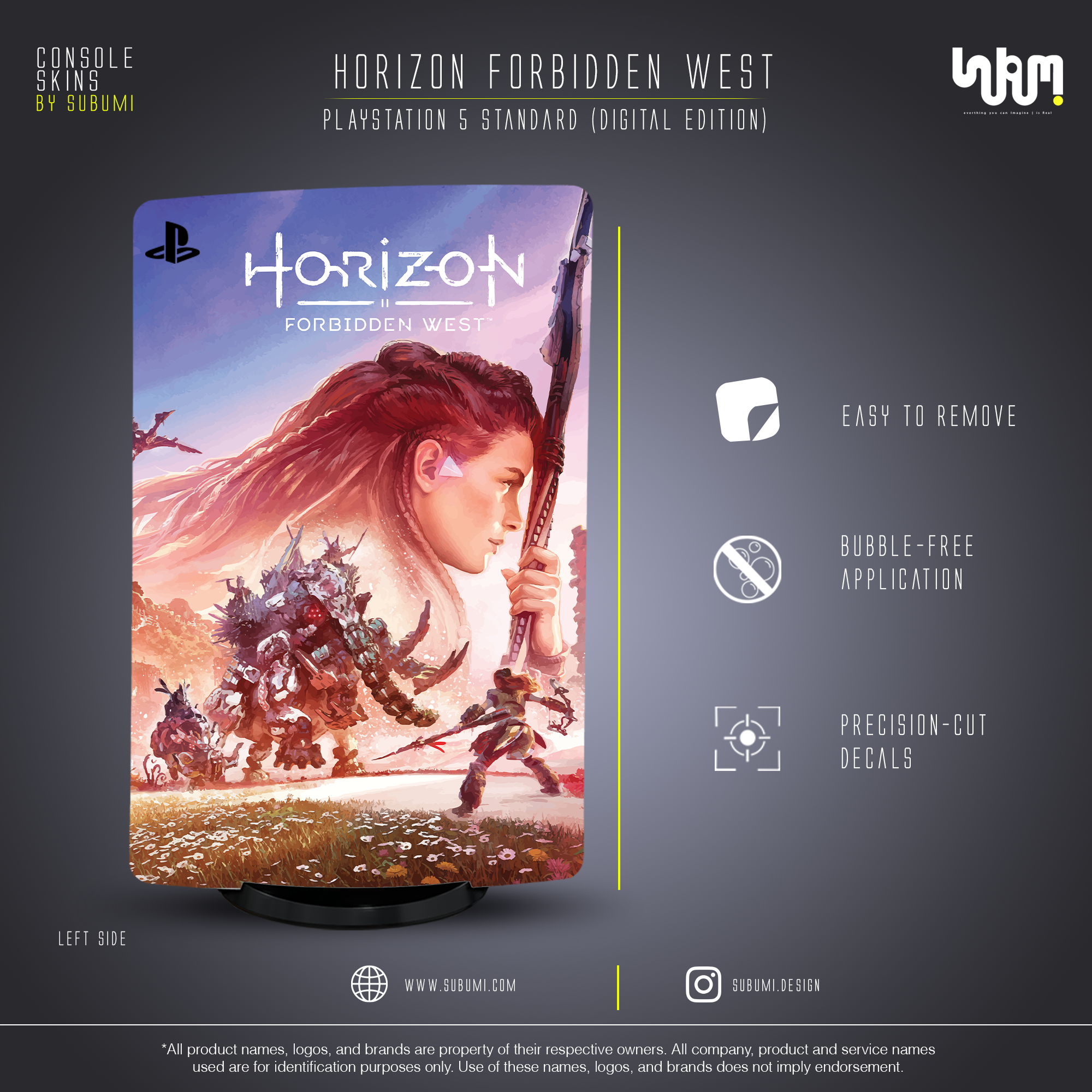 Horizon Forbidden West Skins by SUBUMi