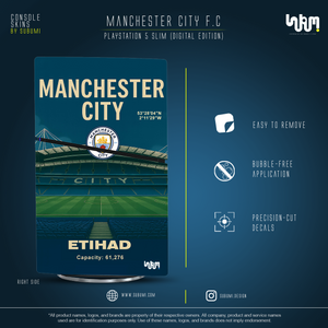 Manchester City PS5 Skin 10