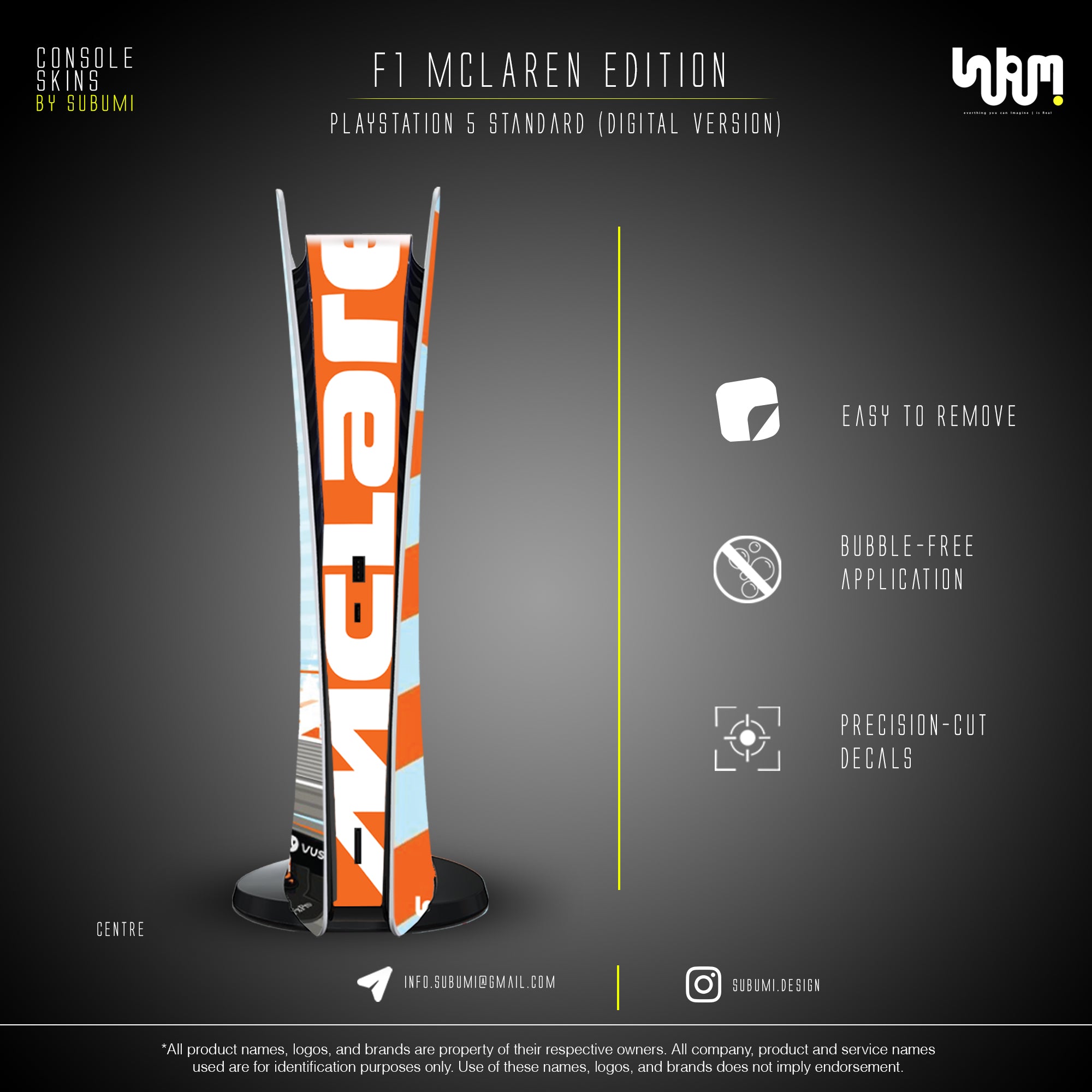 McLaren F1 PS5 Skin by SUBUMI