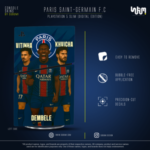 Paris Saint-Germain PS5 Skin 8