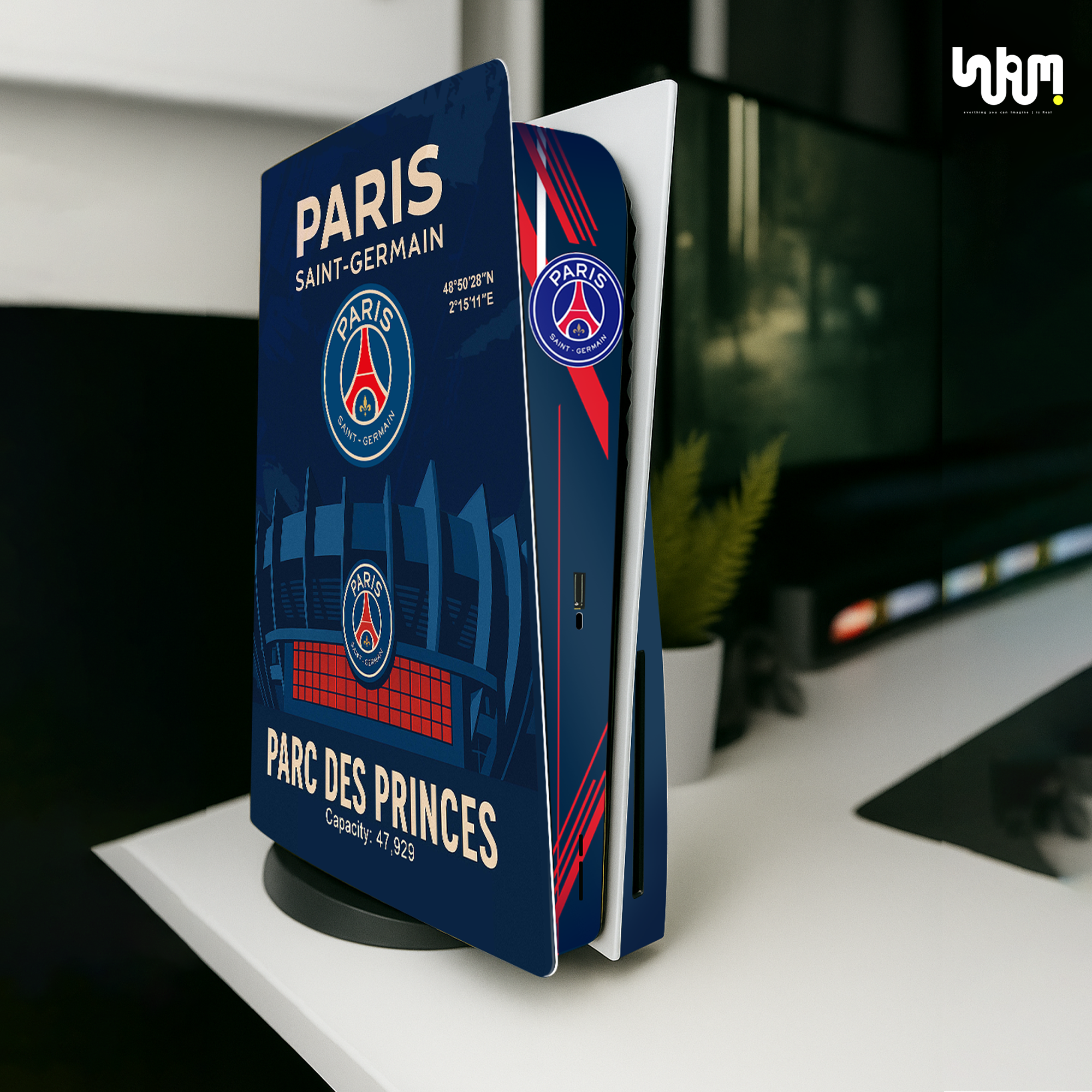 Paris Saint-Germain PS5 Skin 1