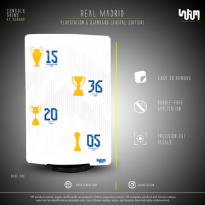 SUBUMI Real Madrid PS5 Skin