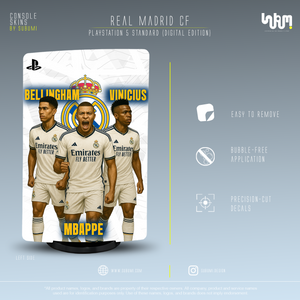Real Madrid PS5 Skin 2 subumi