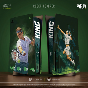 Roger Federer Console Skin by SUBUMI