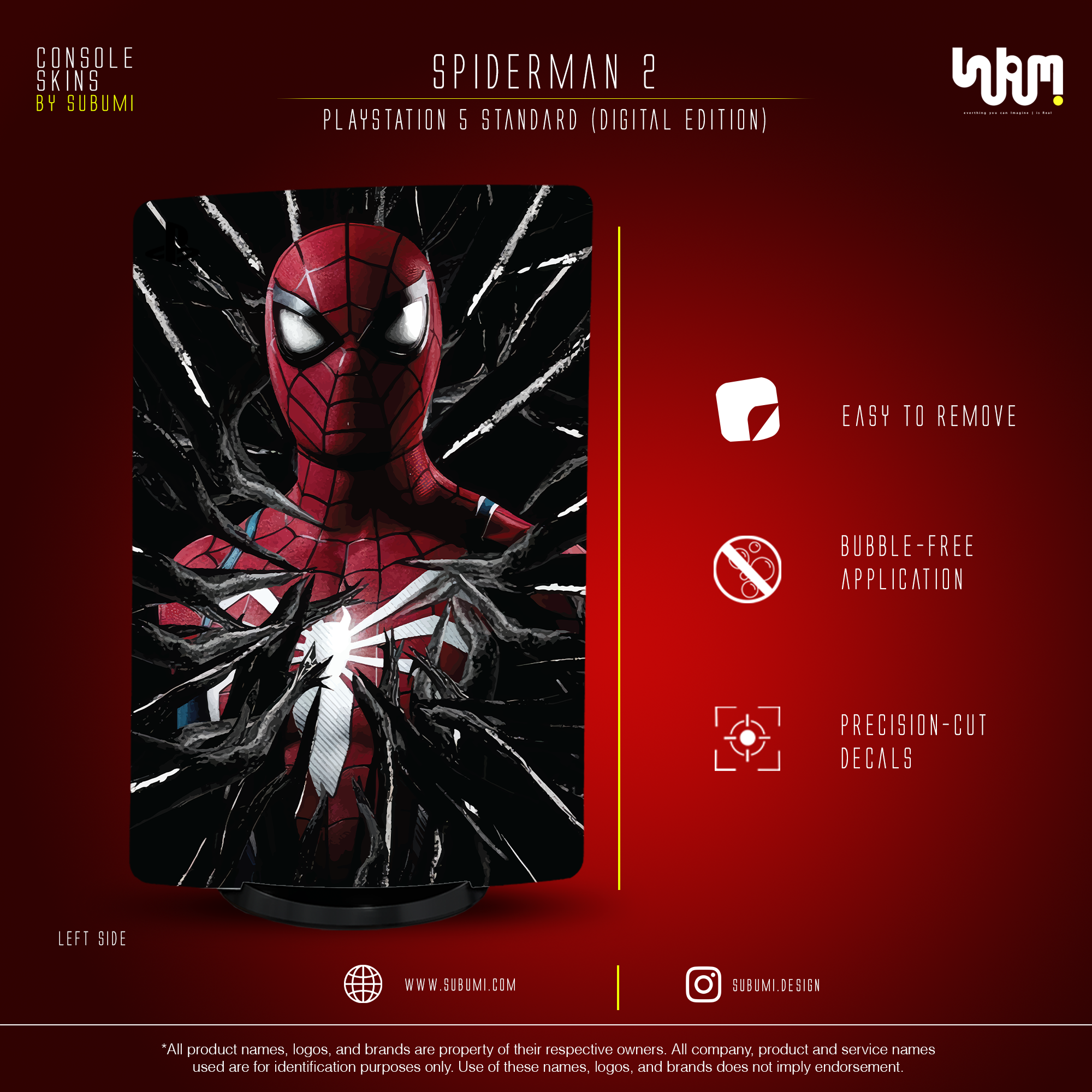 Spider-Man 2 Console Skin by SUBUMI