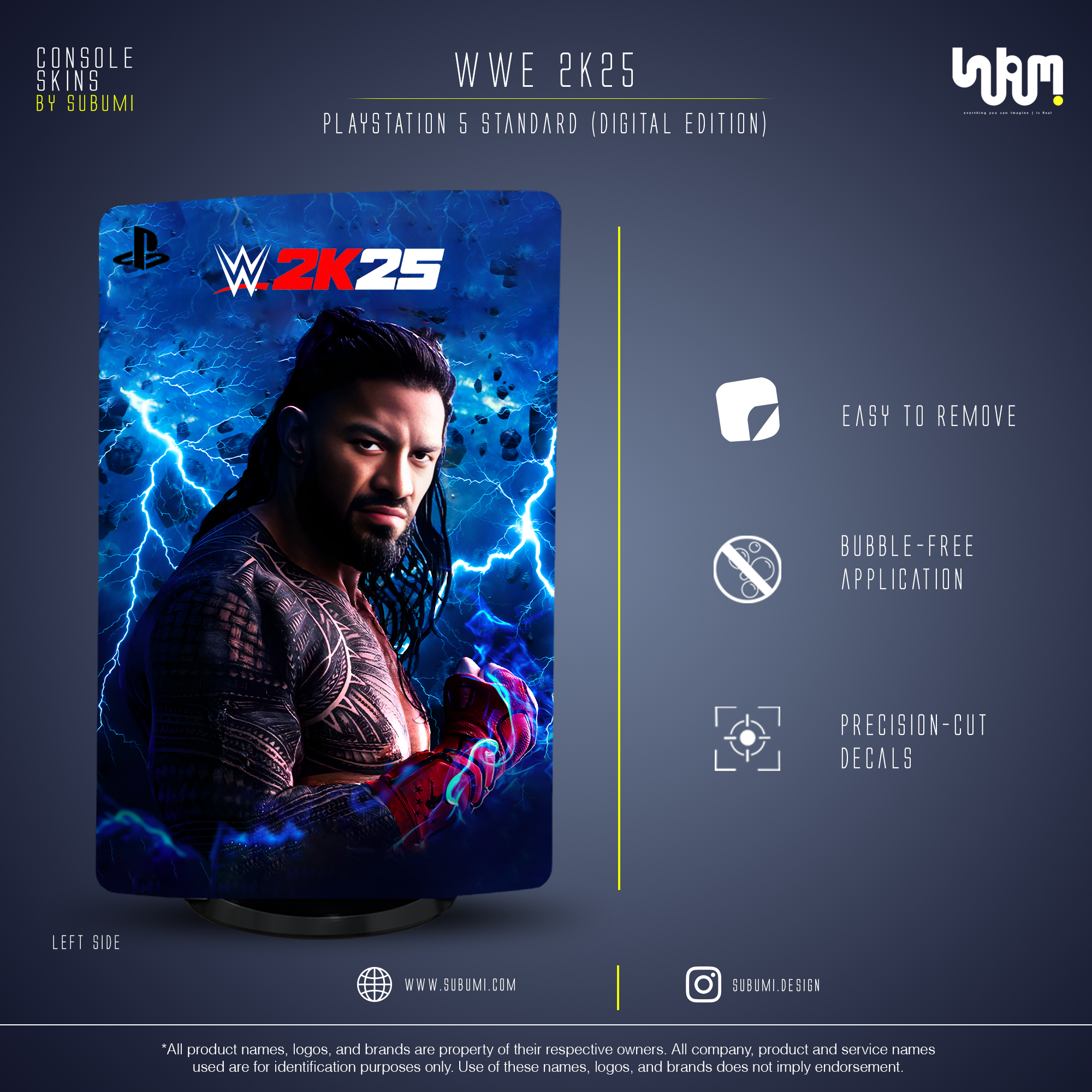 WWE 2K25 Edition 2 Skins by SUBUMi