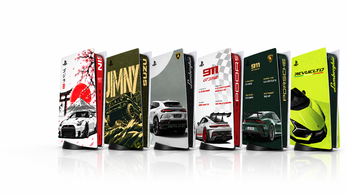 High-octane console skins just landed.