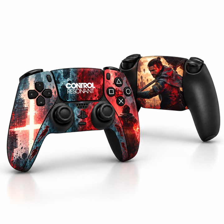 Control Resonant PlayStation 5 Controller Skin by SUBUMI