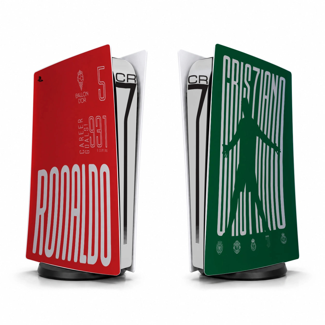 Cristiano Ronaldo Console Skin by SUBUMI — poster, no background