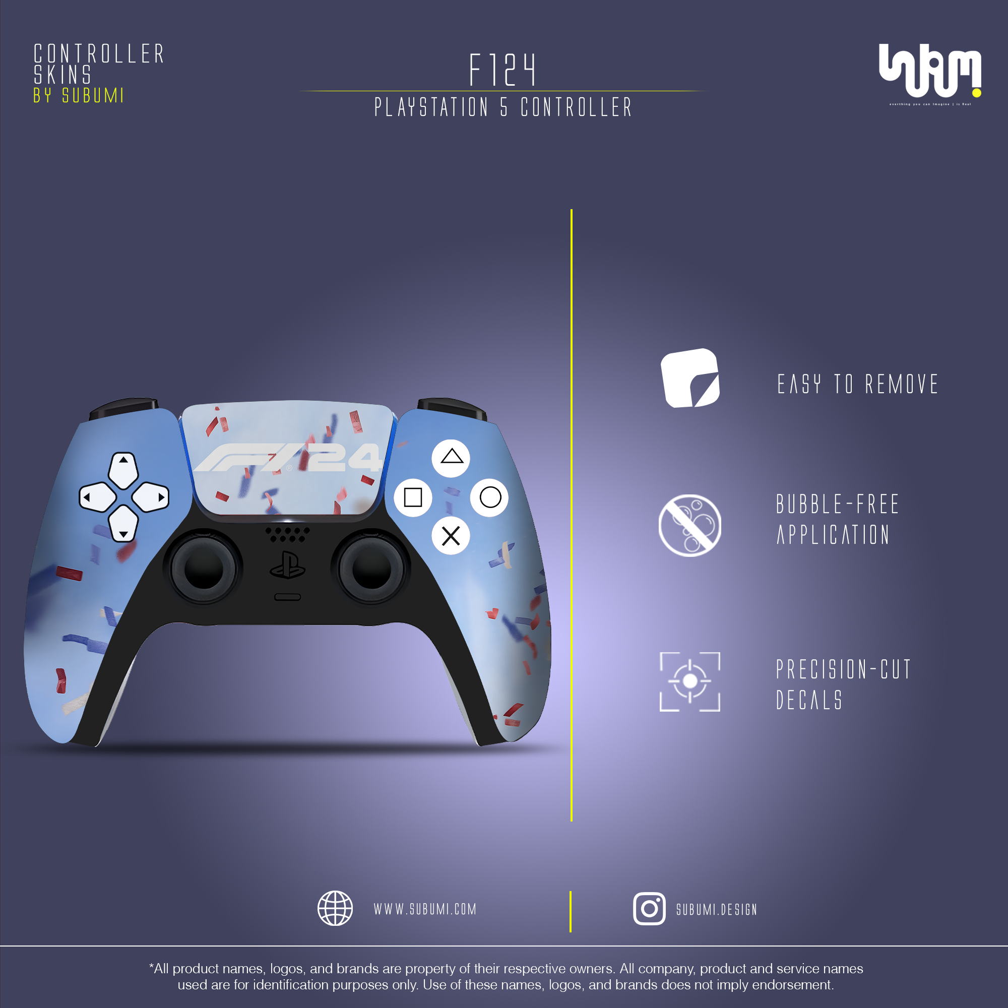 F1 24 Controller Skin by SUBUMi