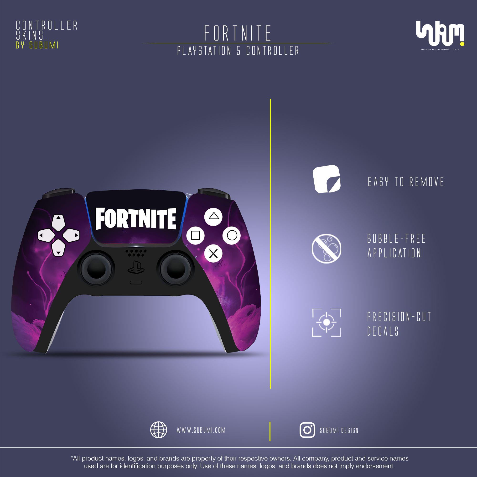 Fortnite Controller Skin by SUBUMi