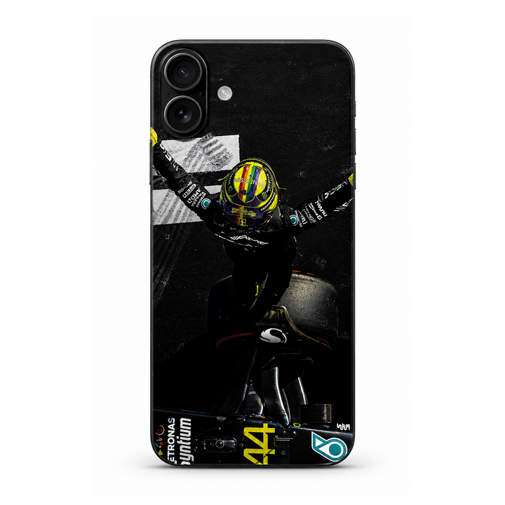 Mercedes X Lewis Hamilton Mobile Phone Skins by Subumi