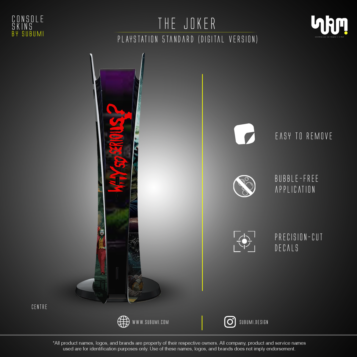 Joker PS5 Skin by SUBUMI