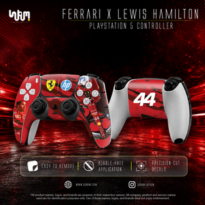 Ferrari x Lewis Hamilton controller skin