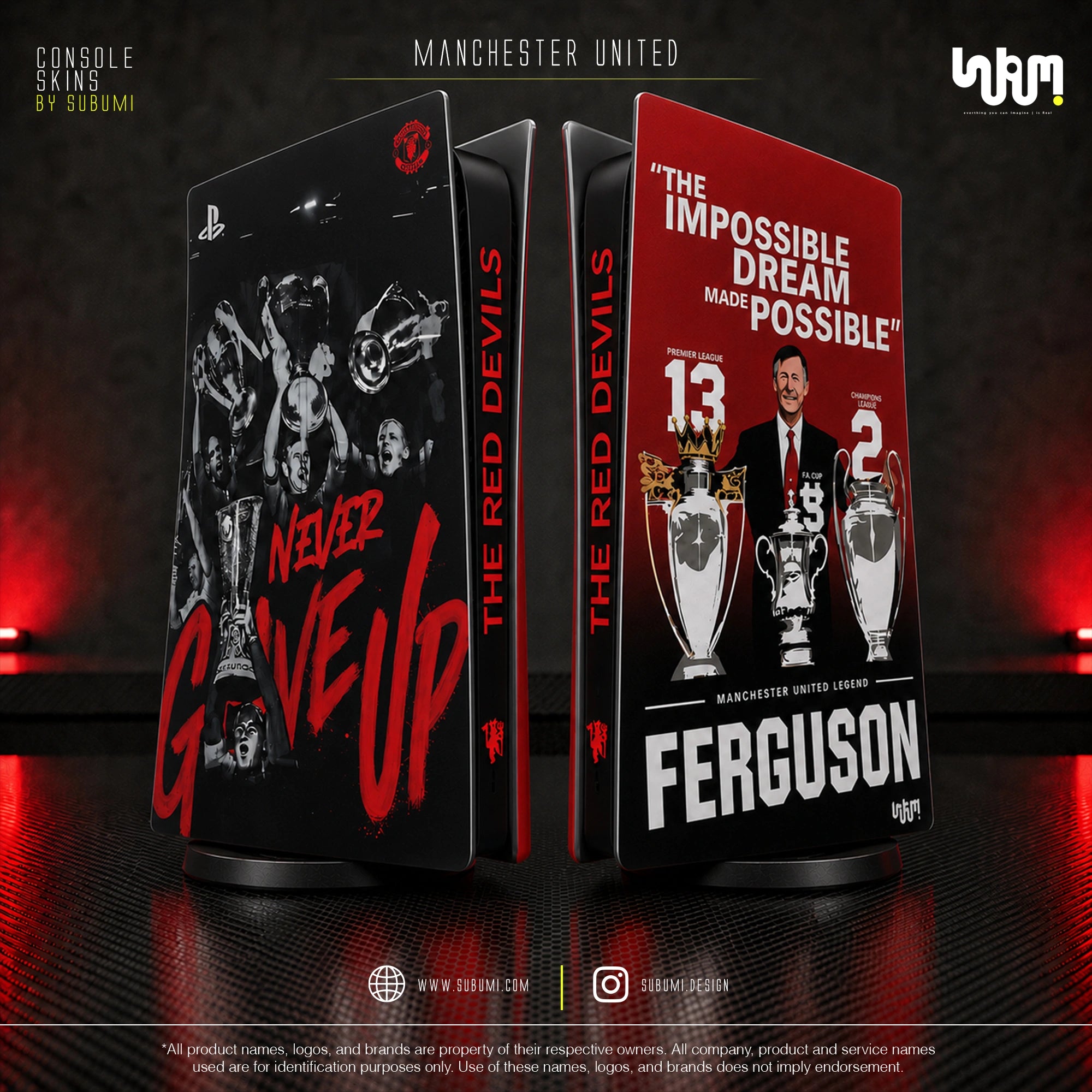 Manchester United Console Skin by SUBUMI — poster