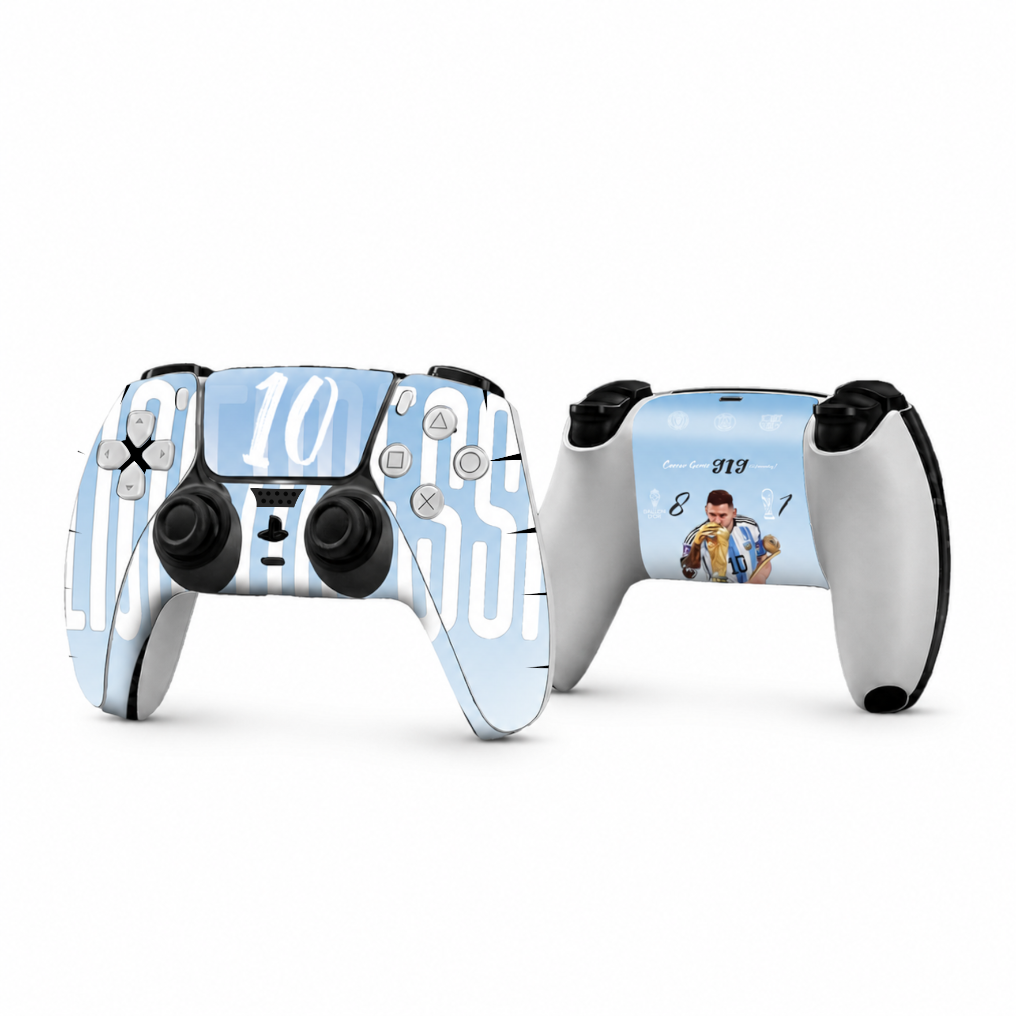 Lionel Messi PlayStation 5 Controller Skin by SUBUMI