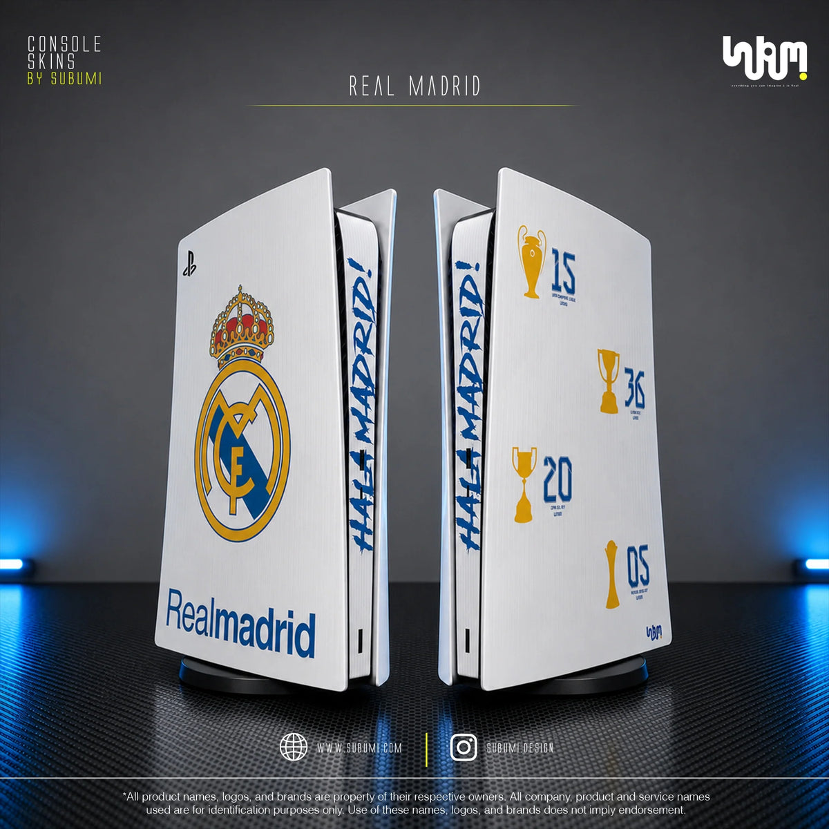 Real Madrid console skin