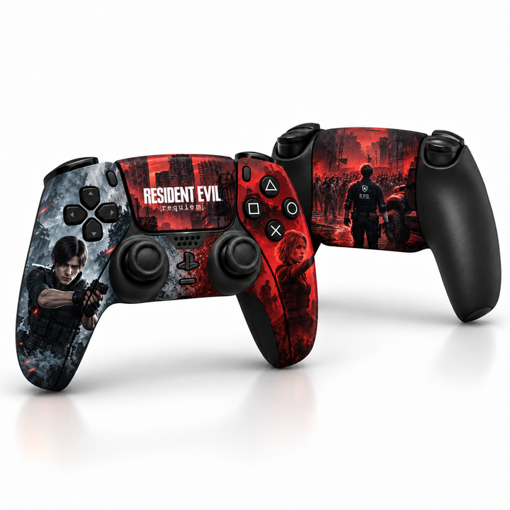 Resident Evil Requiem PlayStation 5 Controller Skin by SUBUMI