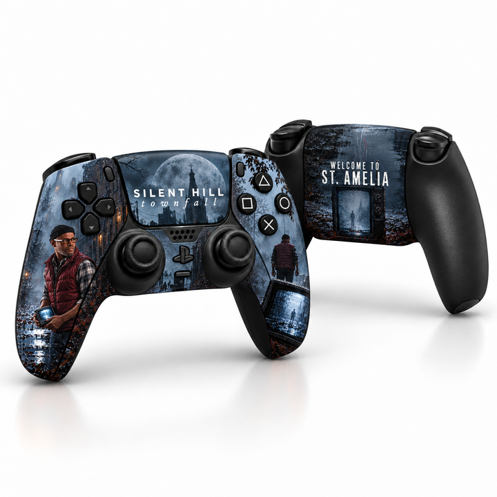 Silent Hill Townfall PlayStation 5 Controller Skin by SUBUMI