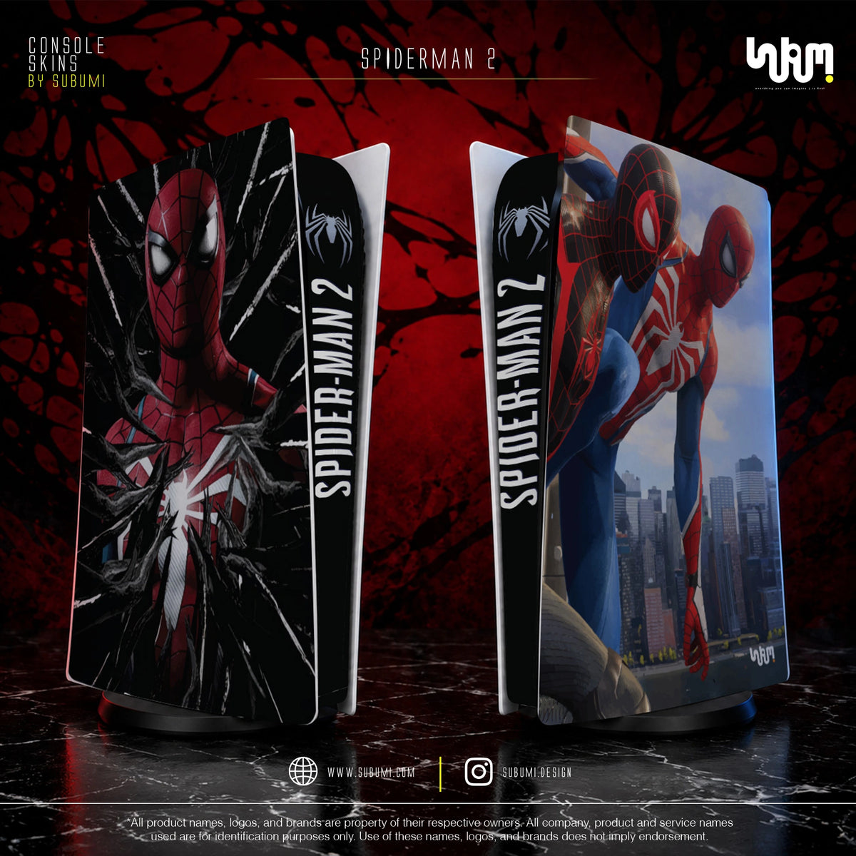 Spider-Man 2 Console Skin by SUBUMI — poster