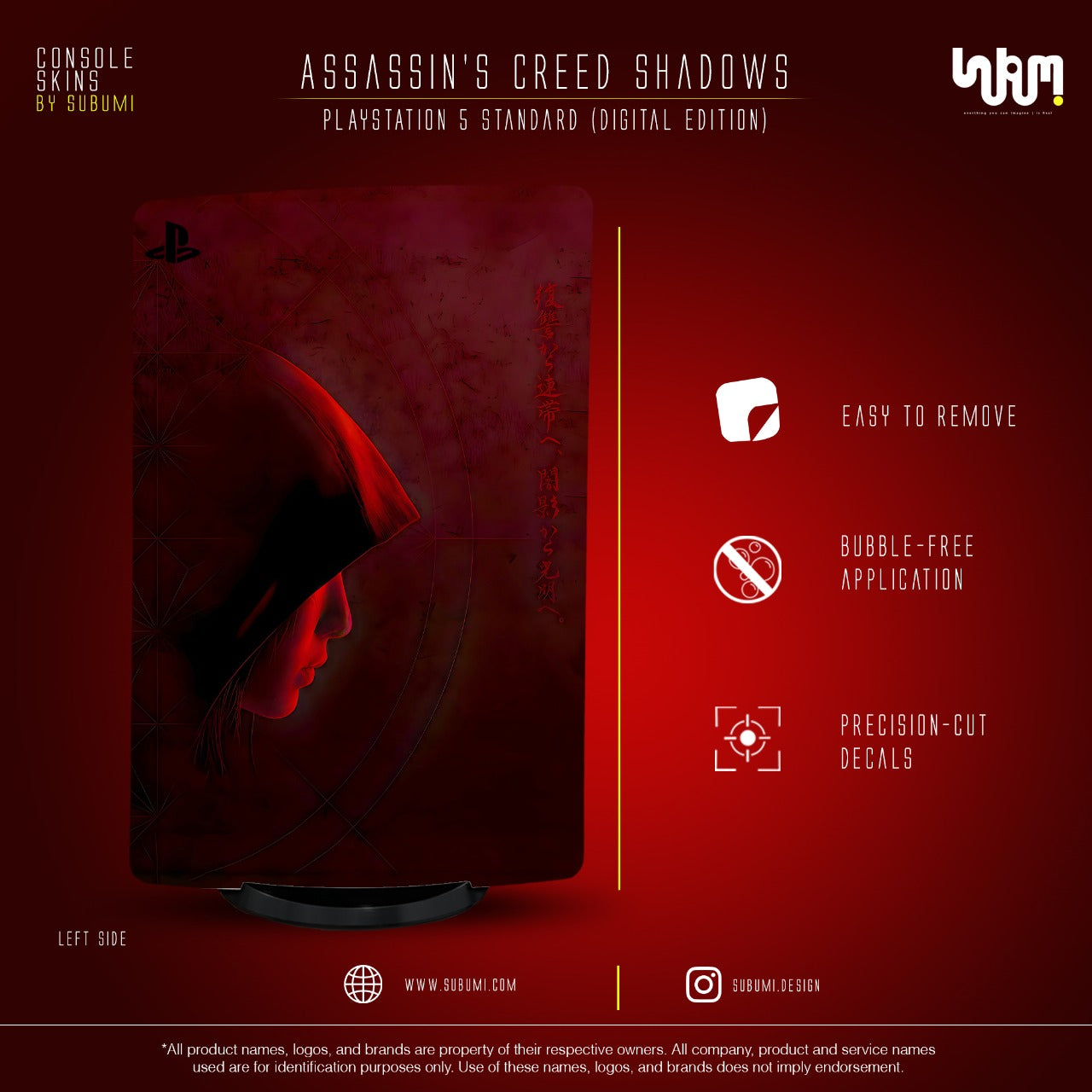 Assassin's Creed Shadows Skins by SUBUMi