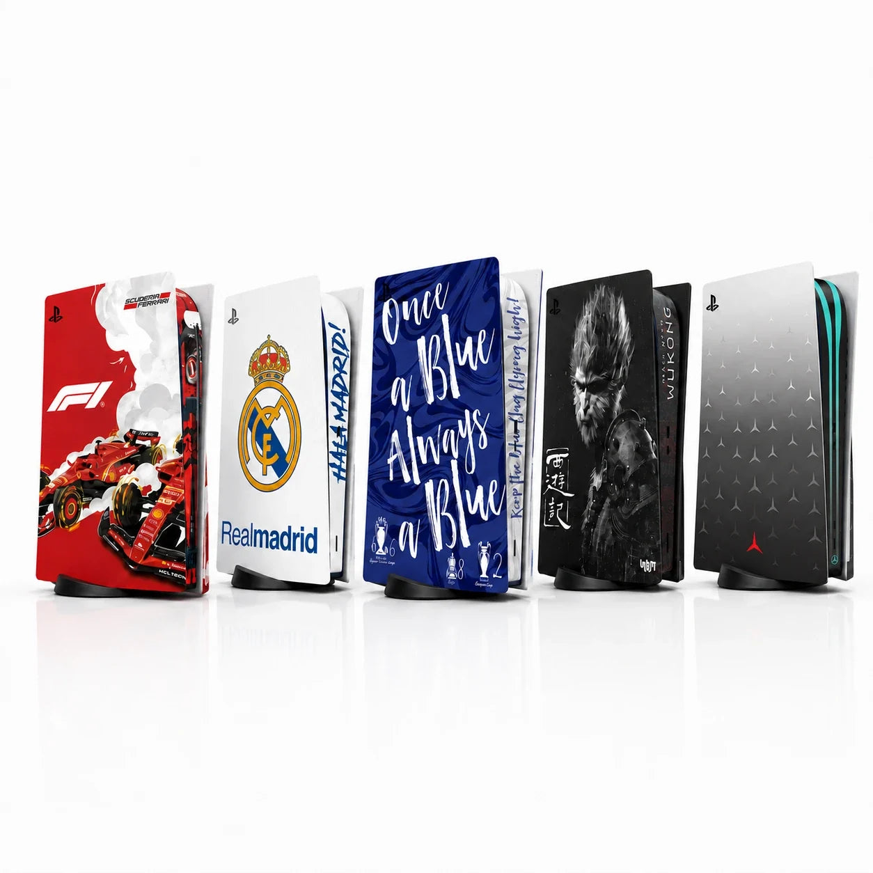 PS5 console skins line-up