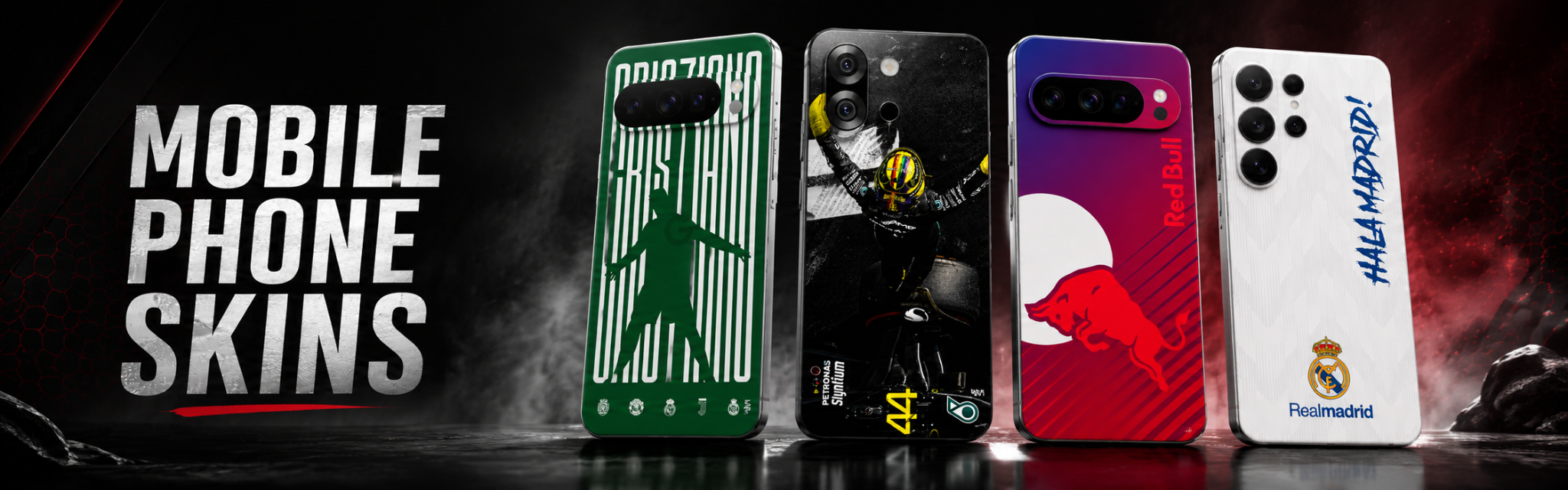 Mobile Phone Skins page banner