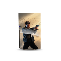 007 First Light Console Skin by SUBUMI — PS5 Slim Disc, right side