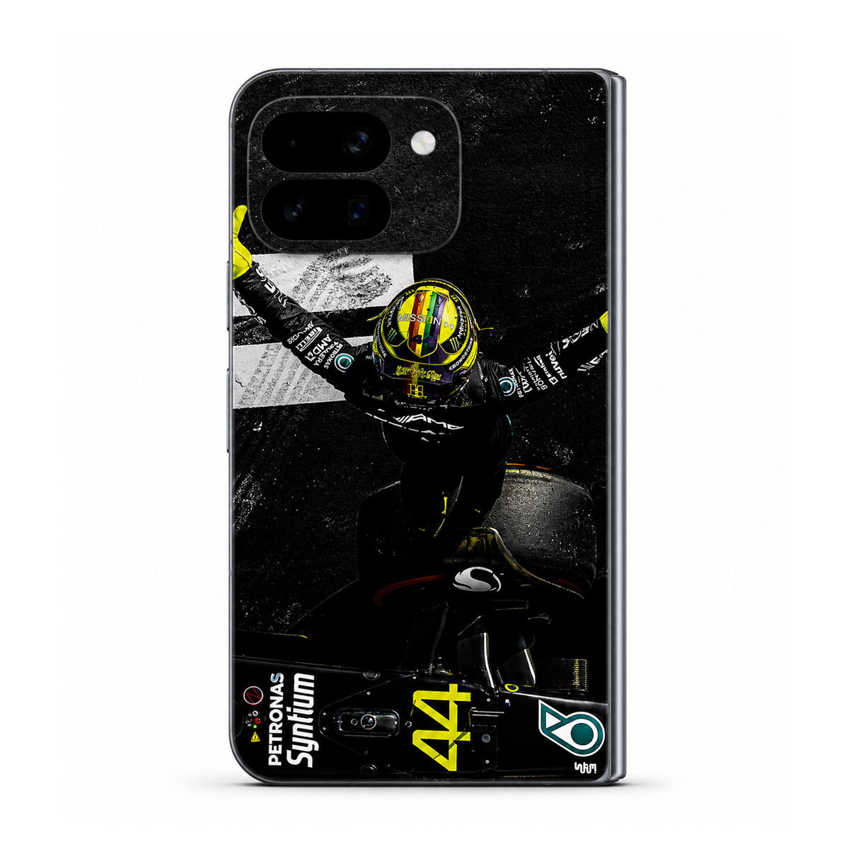 Mercedes X Lewis Hamilton Mobile Phone Skins by Subumi