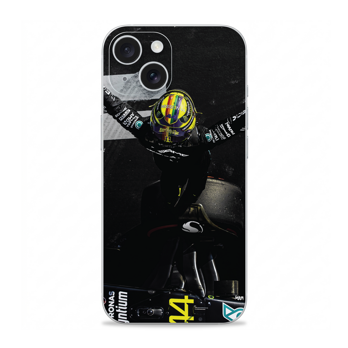 Mercedes X Lewis Hamilton Mobile Phone Skins by Subumi
