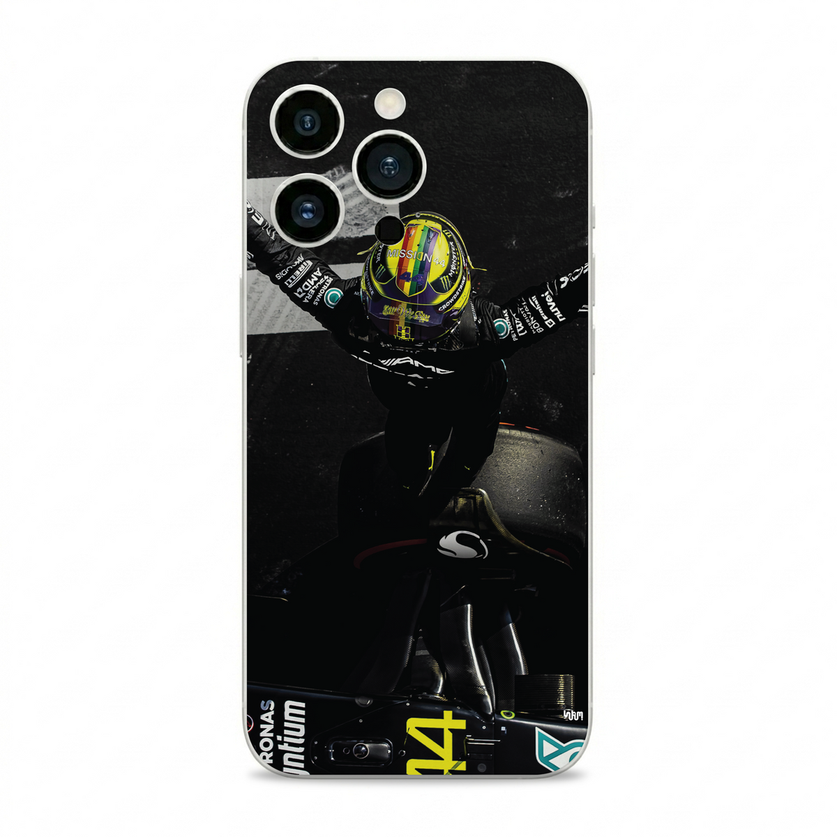Mercedes X Lewis Hamilton Mobile Phone Skins by Subumi