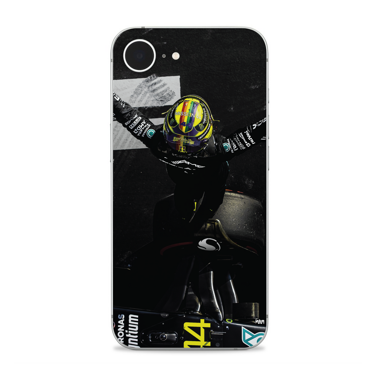 Mercedes X Lewis Hamilton Mobile Phone Skins by Subumi