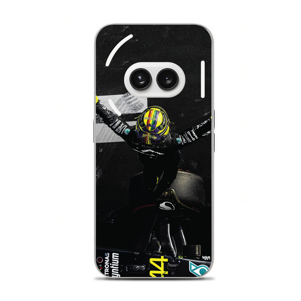Mercedes X Lewis Hamilton Mobile Phone Skins by Subumi
