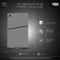 PlayStation 30th Anniversary Console Skin by SUBUMI — PS5 Slim Disc, left side