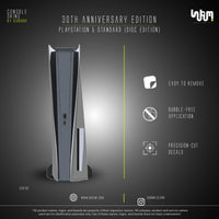 PlayStation 30th Anniversary Console Skin by SUBUMI — PS5 Standard Disc, front
