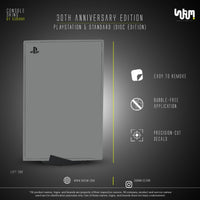 PlayStation 30th Anniversary Console Skin by SUBUMI — PS5 Standard Disc, left side